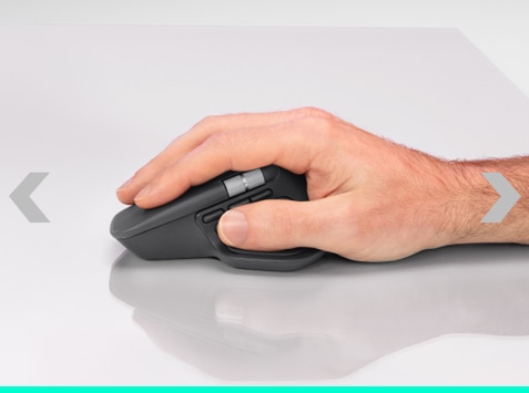Mouse Wireless LOGITECH MX Master 4, 8000 dpi, Bluetooth, gri